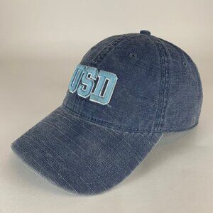 San Diego Toreros NCAA Navy Blue Legacy Relaxed Fit Strapback Adjustable Hat
